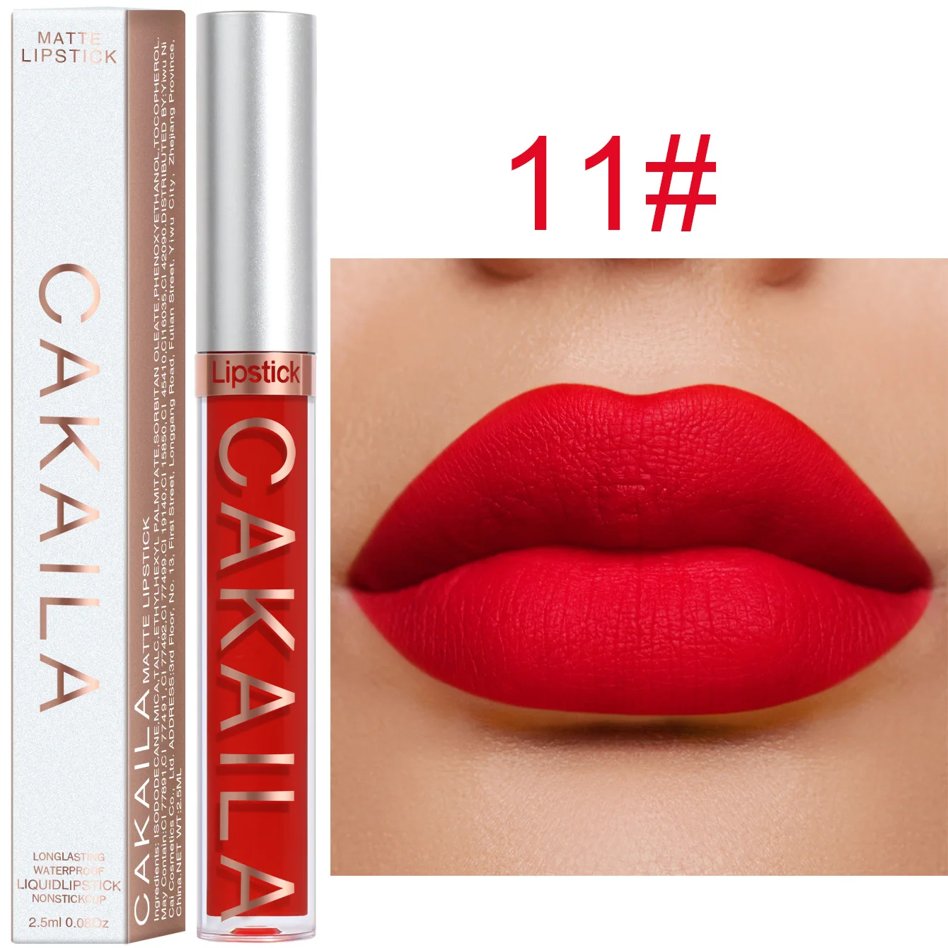 Matte Velvet Lipstick 18 Colors Lip Gloss Long Lasting Non-marking Sexy Waterproof Liquid Lipsticks Lip Makeup Cosmetic