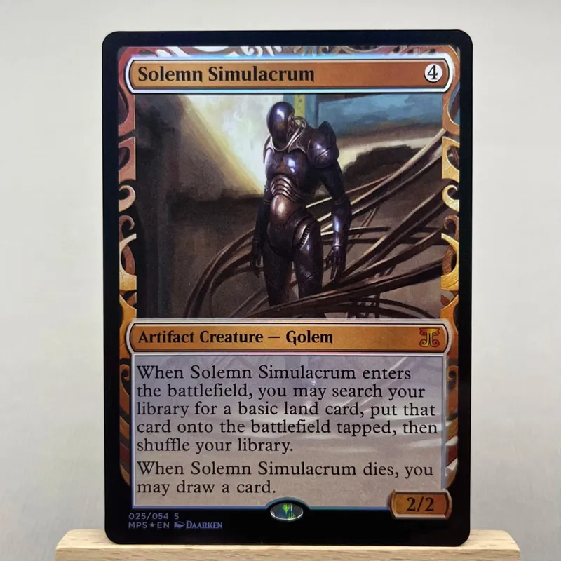 MPS FOIL2-01 TCG Cards for Home Play Proxy Sol Ring Mana Crypt Mox Opal the Mana Vault Chrome Mox Sword of — image 41