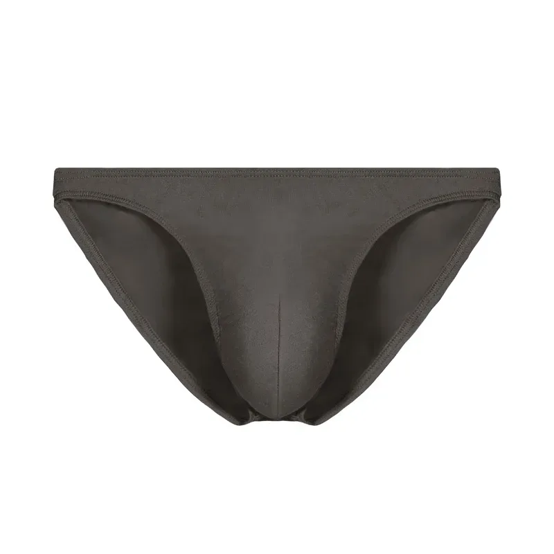 Men's underwear men's small triangle pants U convex Modal thin stretch sexy low waist tight narrow side underpants