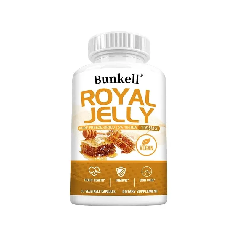 Royal Jelly 1995 Mg - Joint Support Antioxidant Supports Immune System Cardiovascular Health - Non-GMO Gluten-Free Formula