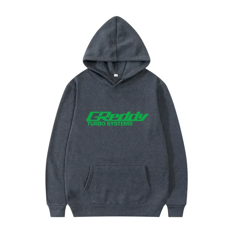 GReddy Turbo Systems Sweatshirt Tops Men Cool GReddy Hoodies Pullover Streetwear