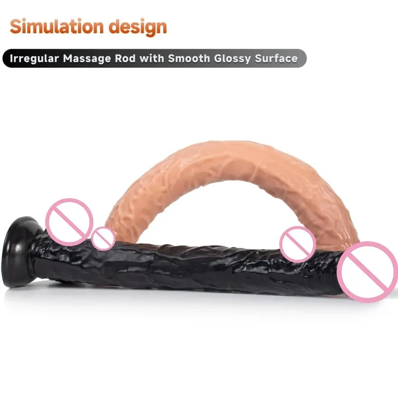 Realistic Soft PVC Dildo Strong Suction Cup Waterproof Veined Penis Flexible Vaginal Anal Sex Toys Female Masturbator Adult Item