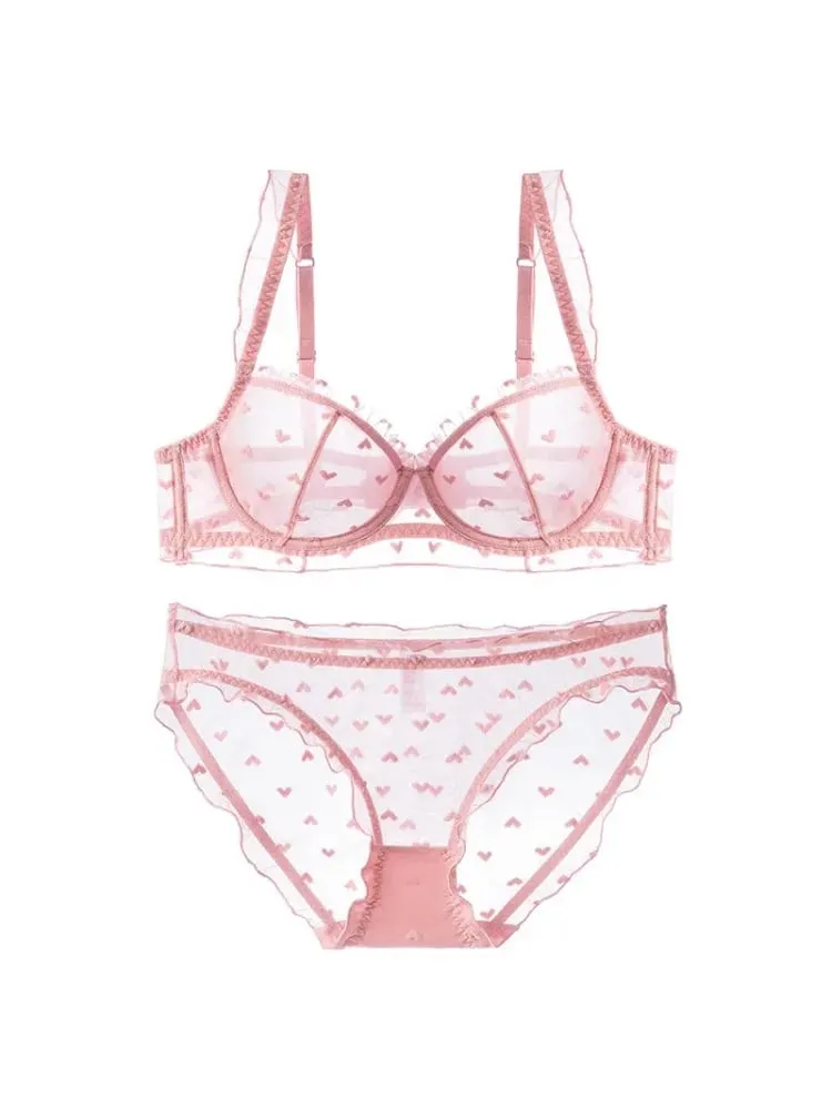 2025 Summer Minimizer Bra Ultra-Thin Wireless No Sponge Lace Bralette Pure Sensual Support Big Bust Sheer Comfort — image 4