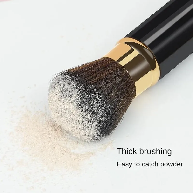1 Pcs Retractable Makeup Brushes Powder Foundation Blending Blush Brush Make Up Cosmetics Brushes Female Make Up Brush — image 4