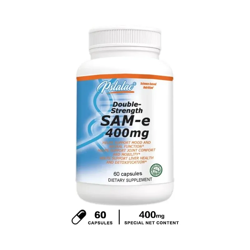 Sam-E 400mg Joint Supplement - Supports Joint Health Brain Function Improves Mood Boosts Energy Levels Relieves Stress