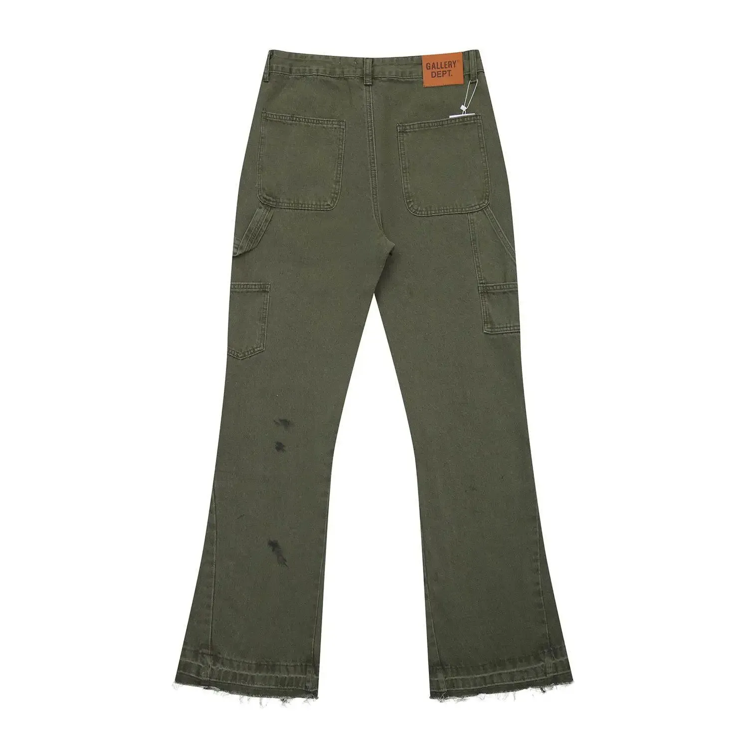 Gallery Dept splash ink splash paint wash splicing micro pull jeans overalls casual pants — image 3