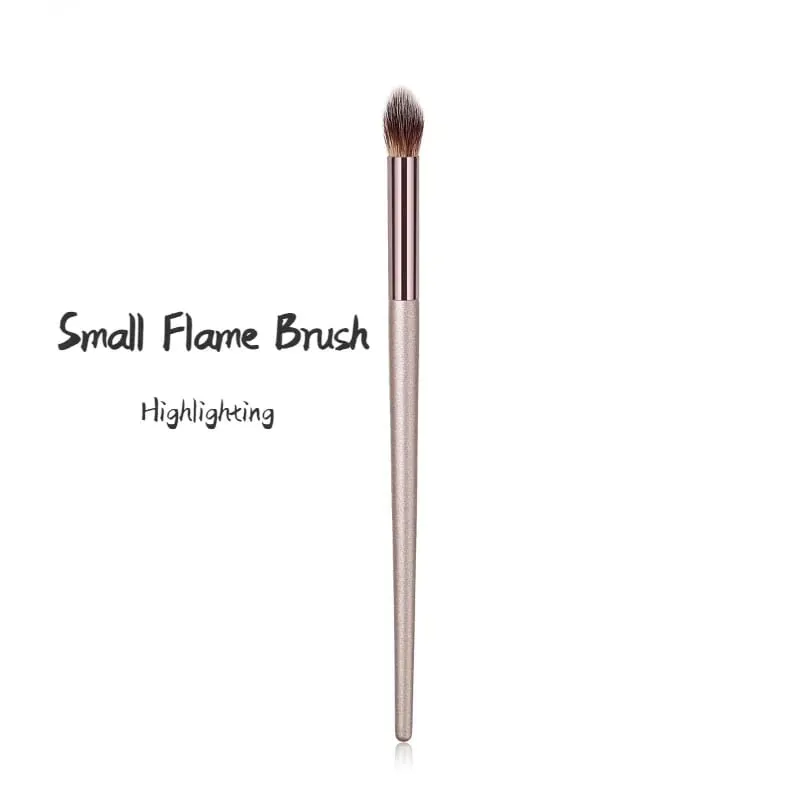 Champagne Colored Makeup Brushes Eye Shadow Eye Dark Circle Concealer Blending Cosmetic Brush Soft Brush for Women Makeup Tools