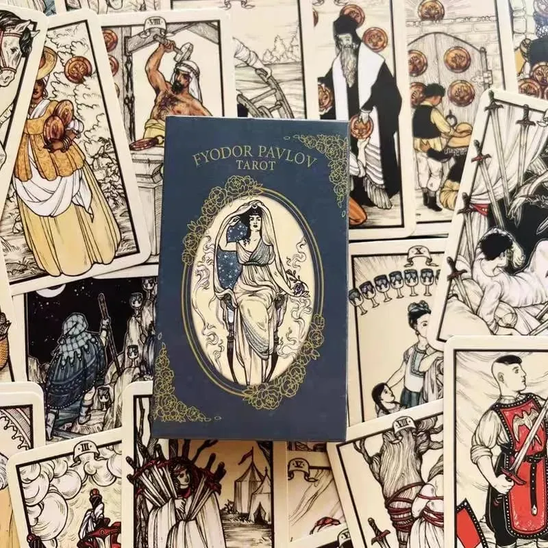 Fyodor Pavlov Tarot Cards Divination Deck English Versions Edition Oracle Board Playing Table Games For Party — image 3