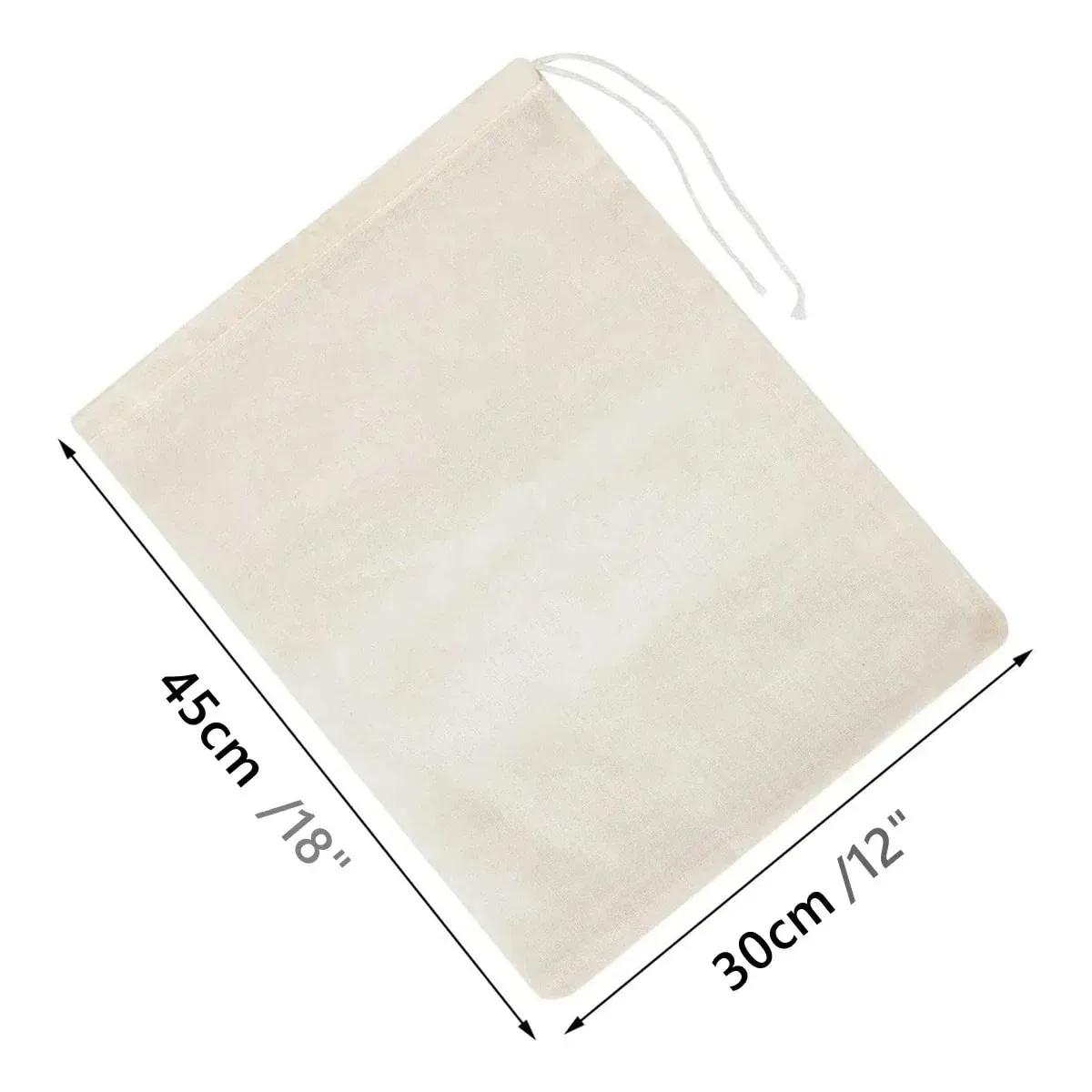 1/5Pcs Reusable Nut Milk Bags Strainers Unbleached Nylon Cheesecloth Bag Food Cheese Yogurt Filter Kitchen Fine Mesh Strainer