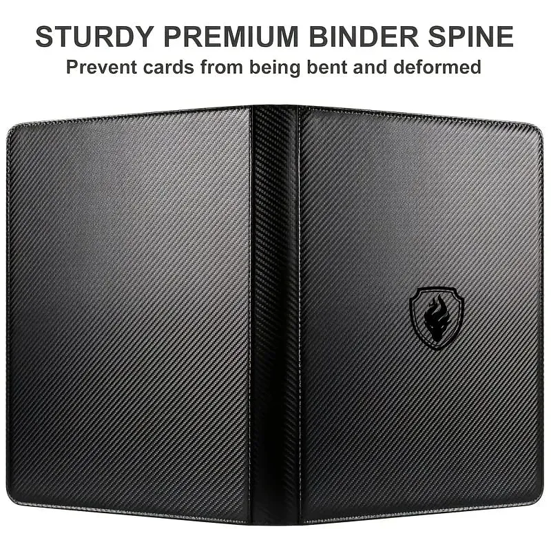 1024 Pockets Trading Card Binder Premium 16 Pockets Card Holder Folders Side Loading Card Album for Sport Game Card — image 3