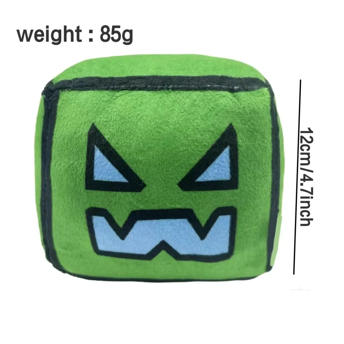 Geometry Plush Toy Cube Volume Wood Stuffed Animal Plushie Doll Toys for Kids and Gaming Fans Children's Day Birthday Gift
