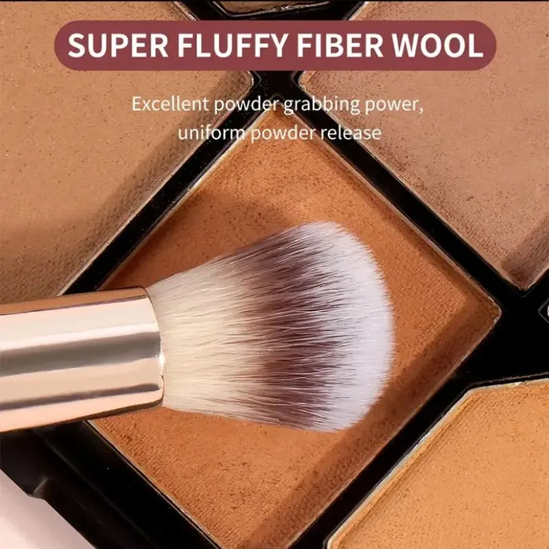 4pcs Dual-ended Basic Makeup Brushes Set With Box Foundations Powder Blush Details for Eyeshadow Brushes Beginner Travel