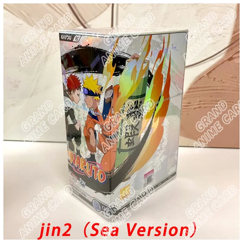 Genuine Naruto T4W8 JIN1 JIN2 SEA English Version Global Version Booster Box Anime TCG Rare CR Ninja World Collection Card — image 9