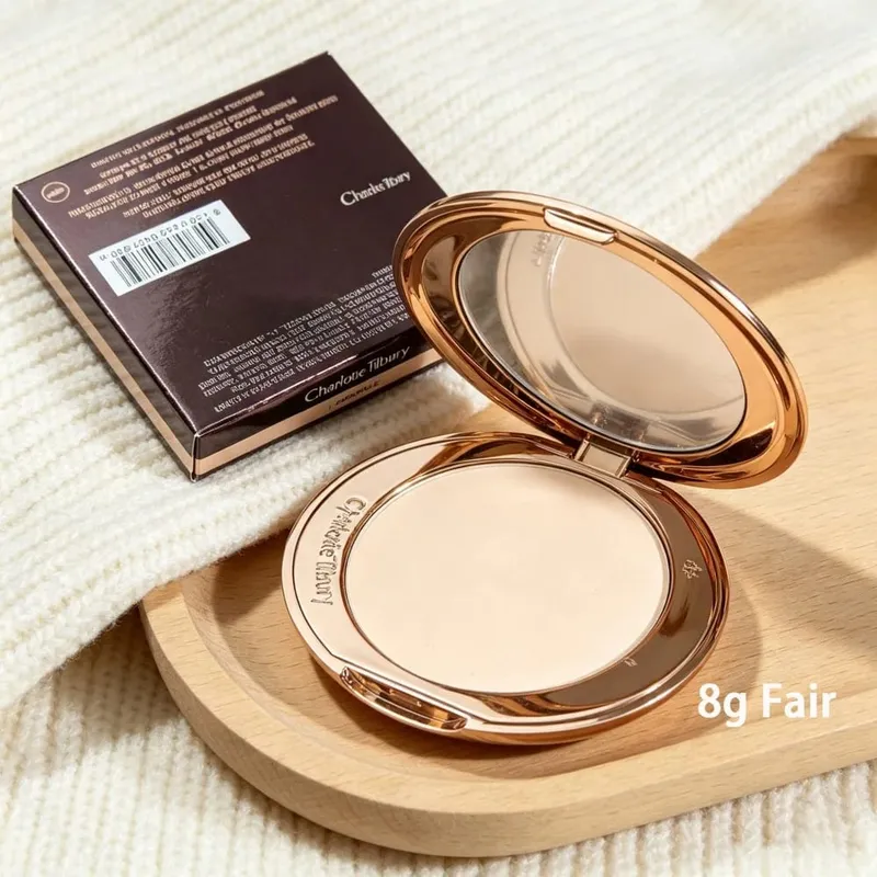 Charlotte Tilbury Matte Setting Pressed Powder 4 Colors Liquid Foundation Hollywood flawless filter CT Makeup Bag Gift Cosmetics