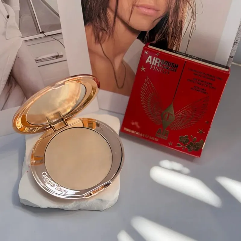 Charlotte Tilbury 100ml 34ml Setting Spray 2PC Set Matte Setting Pressed Powder Oil Control Face Repair Honey Powder Makeup Gift — image 12