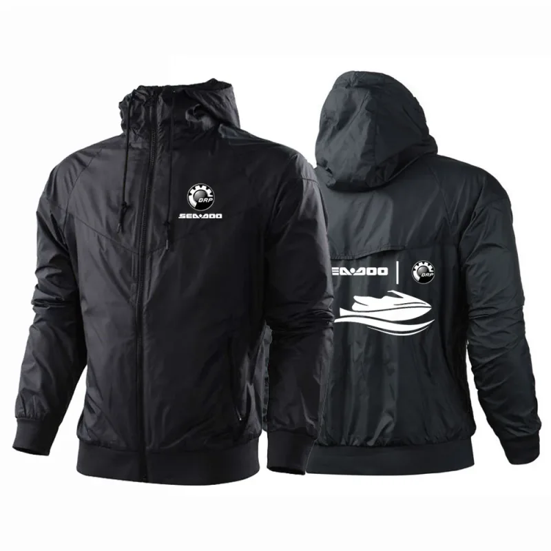 Sea Doo Seadoo Moto 2024 New Men's Printing Five-Color Windbreaker Spring and Autumn Harajuku Fashion Zipper Jacket Tops — image 8