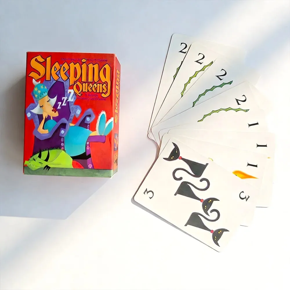 The Sleeping Queens Card Game Full English Version Family Board Game 2-5 Players Strategy Card Game for Adults Party Gifts