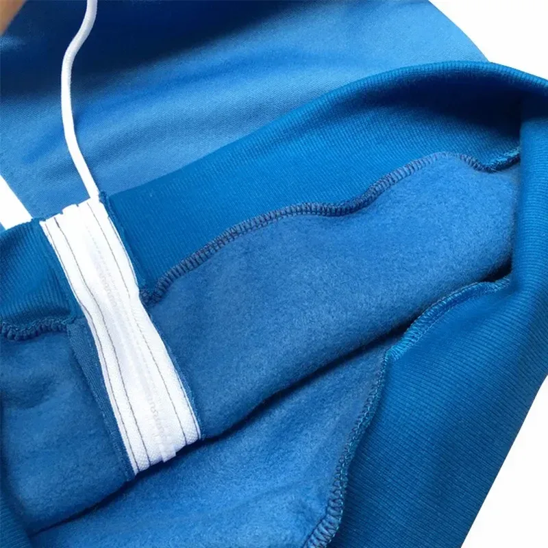 Men's Sweatshirt Undertale Sans Blue Coat Cosplay Jacket Hoodie Cardigan Sweatshirts Casual Men's Solid Costume Oversized — image 5