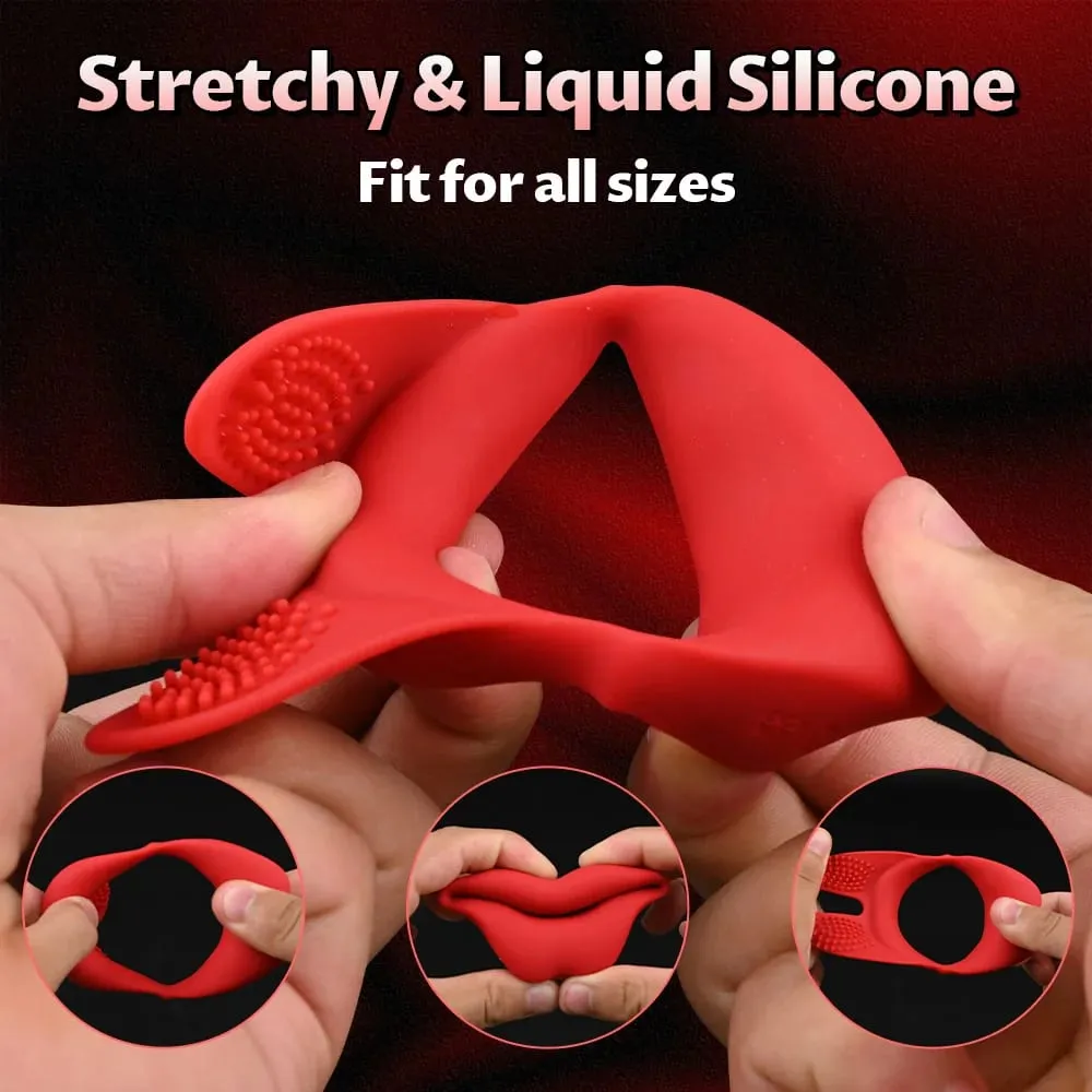 Penis Ring for Men Couple Semen Cock Ring Penis Ejaculation Delayed Vibrating Cock Ring Sex Erotic Toys For Male Ring For Adult — image 4