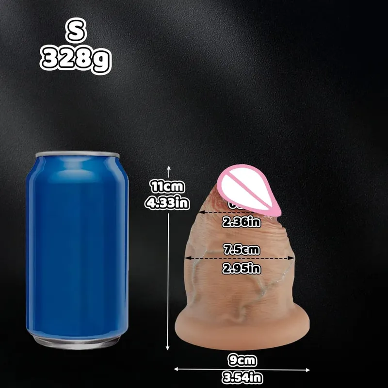 5 Sizes Silicone Dildos Butt Plug Thick Anal Plug Realistic Huge Thick Dildo With Suction Cup Adults Toys Sex Toys For Women Man