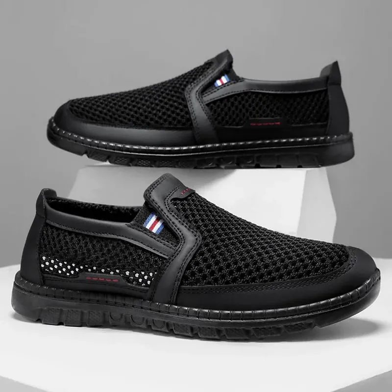 Men's Sneakers Multi-Faceted Ventilation Holes Deodorizing Without Covering the Feet Casual Sneakers Designer Shoes — image 1