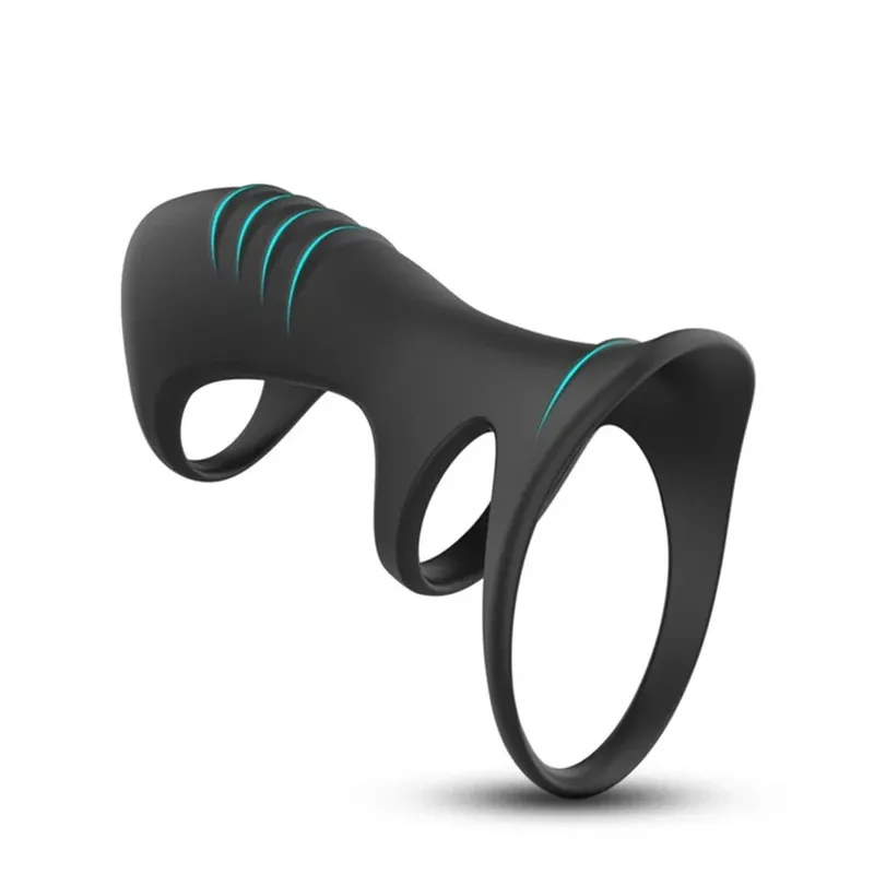 Silicone Cock Ring Penis Ring Enlarger Erection Ejaculation Delay Enhancing Soft Long Lasting Stronger Adult Sex Toy for Men — image 29