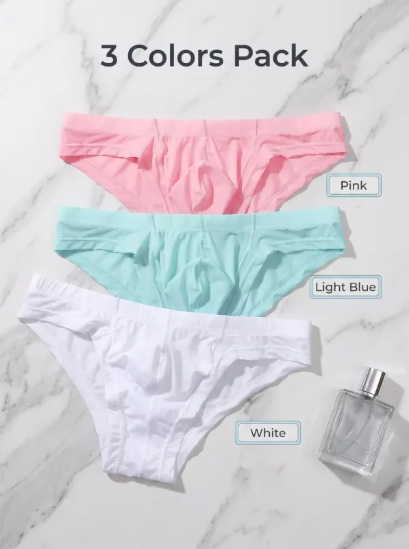 3PCS Herenslips Slips Verstandige herenzak sportafvoerend zweet ademende shorts met middelhoge taille