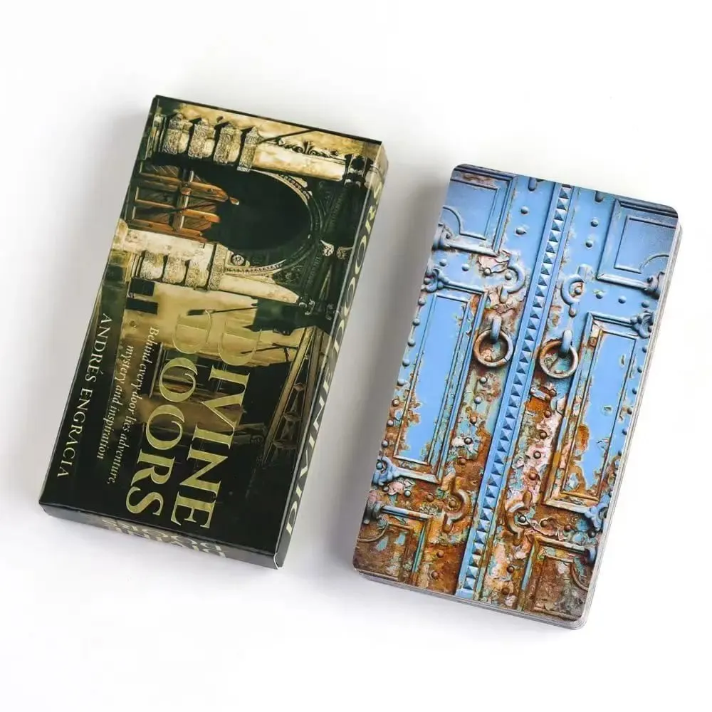 Divine Doors Oracle Deck A 40-card Deck 10.5*6cm Behind Every Door Lies Adventure Mystery and Inspiration