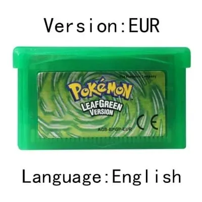 GBA Video Game Cartridge Console Card Pokemon Emerald Ruby FireRed LeafGreen Sapphire Multi-language for GBA/NDS — image 20