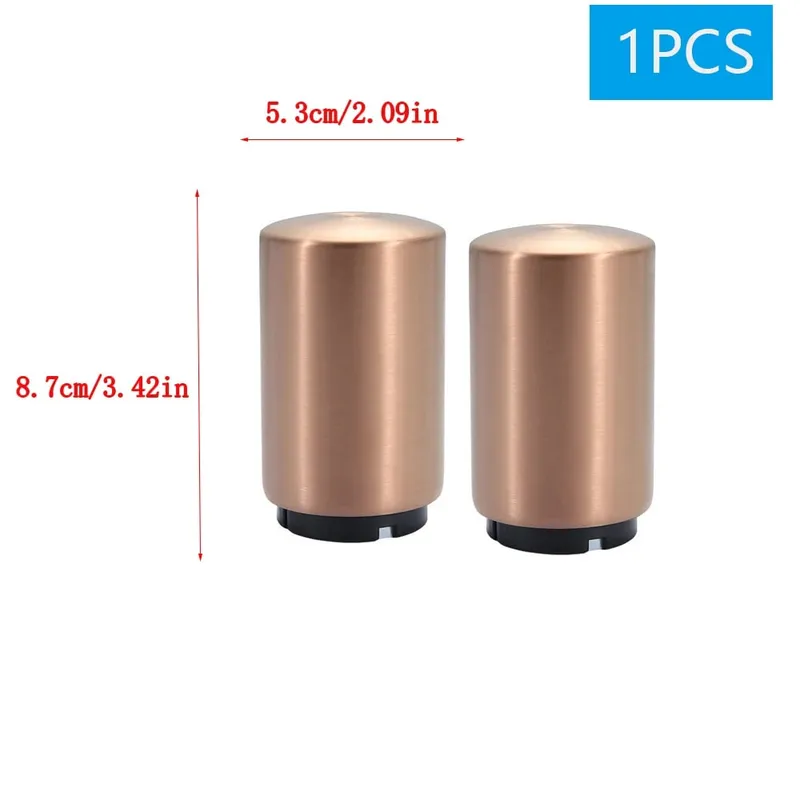 1/2Pcs Automatic Beer Bottle Opener Magnet Beer Opener Stainless Steel Push Down Opener Wine Soda Cap Opener Kitchen Accessory — image 17