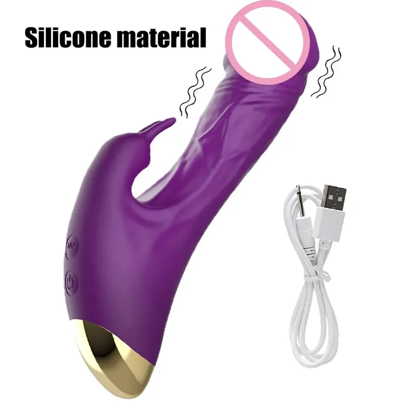 Large Dildo G Spot Vibrator Rabbit Clitoral Clit Stimulation Realistic Penis Sex Shop Sex Toy Adult Product Vibrador for Women
