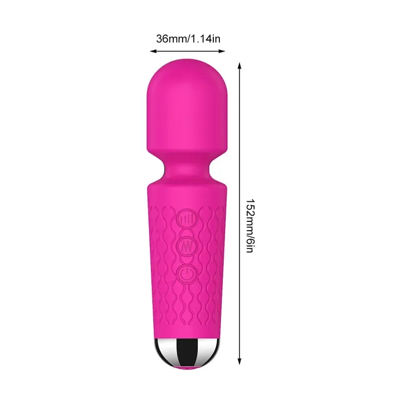 Powerful Clitoris Stimulation Adult Personal Silicone Sex Toy Magic Av Wand Massager Dildo Masturbator Vibrator For Women Female