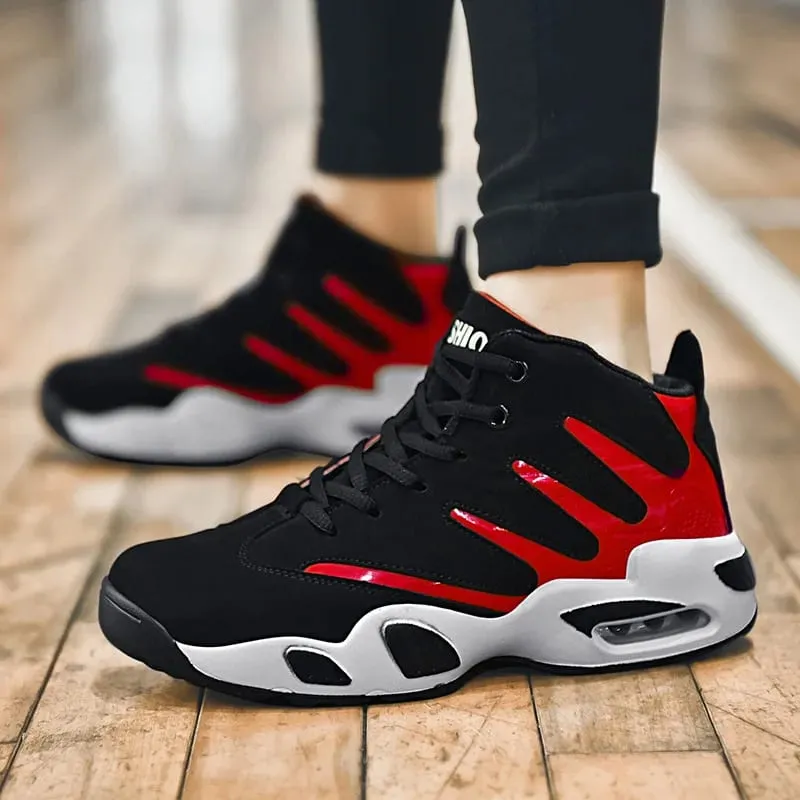 High Top Sneakers for Men Designer Multi Function Basketball Shoes Breathable Male Running Shoes Fashion Men Shoes High Quality