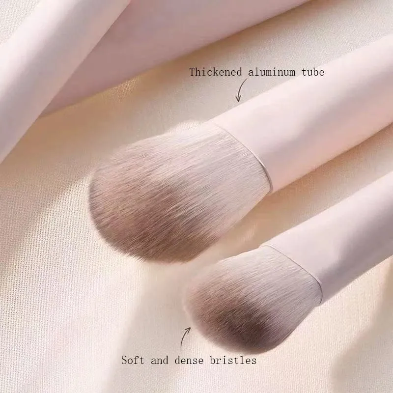 13PC Korean Makeup Brush Set Eye Shadow Blush Contour Nose Shadow Concealer Complete Set of Novice Makeup Brushes for Beginners