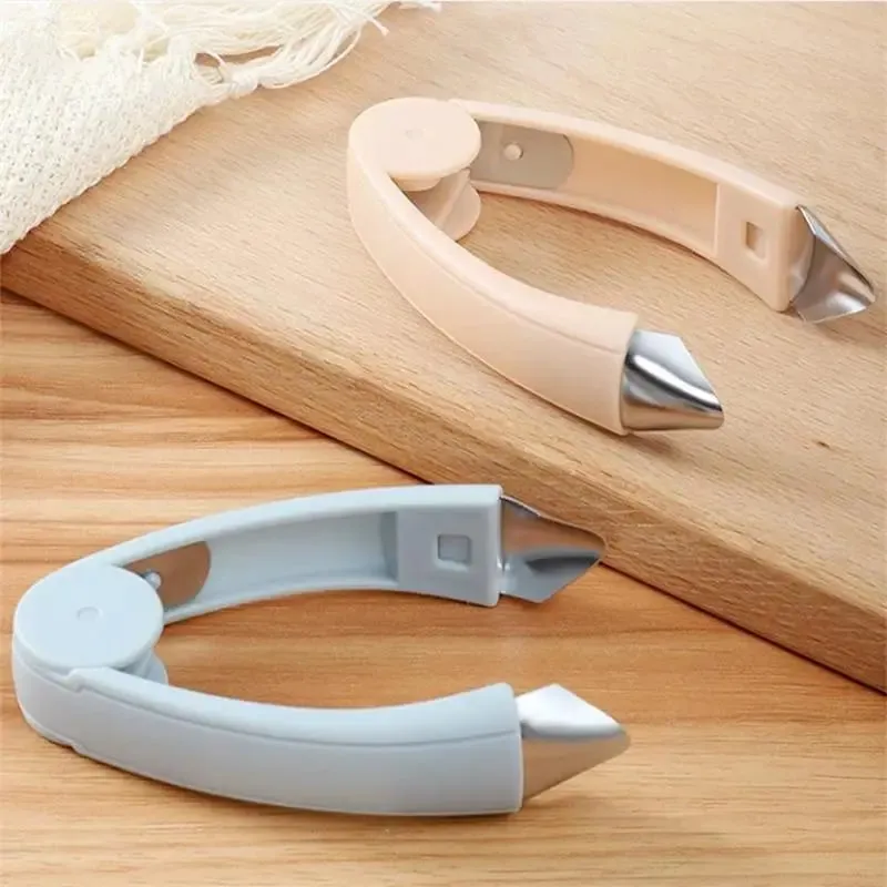 Stainless Steel Tomato Stem Strawberry Leaf Remover Pineapple Seed Cutter Fruit Shelling Tweezer Kitchen Machine Slicer Gadget — image 3