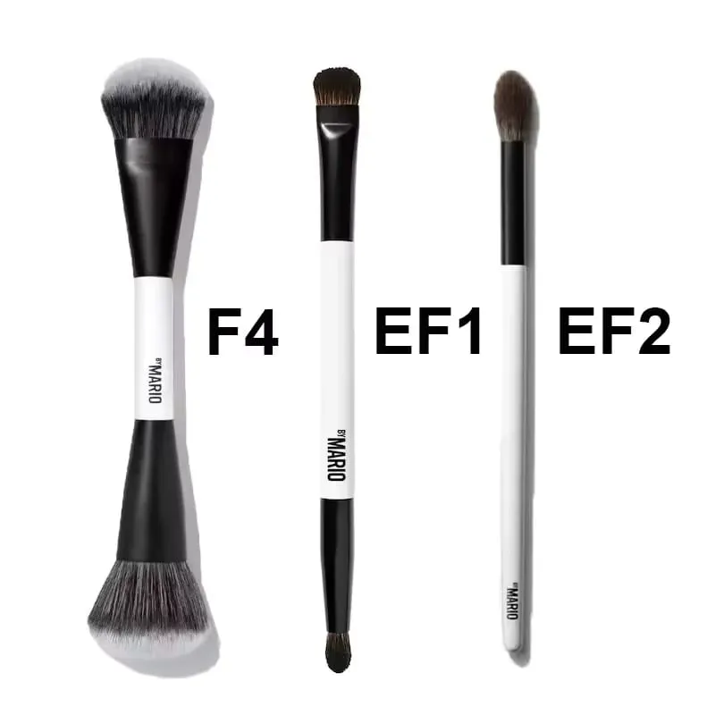 4-in-1 Glow Blush and Mario Brush Set Blush Filter Flush Eye Check Blush Palette Matte Shimmer Long Lasting Women Daily Cosmetic — image 9