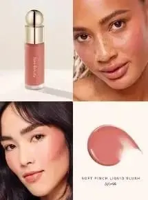 Rare Beauty Easy To Apply Highlighter Eyeshadow Palette Blush Hydrating Brightening Mashed Potato Blush Enhance Facial Details