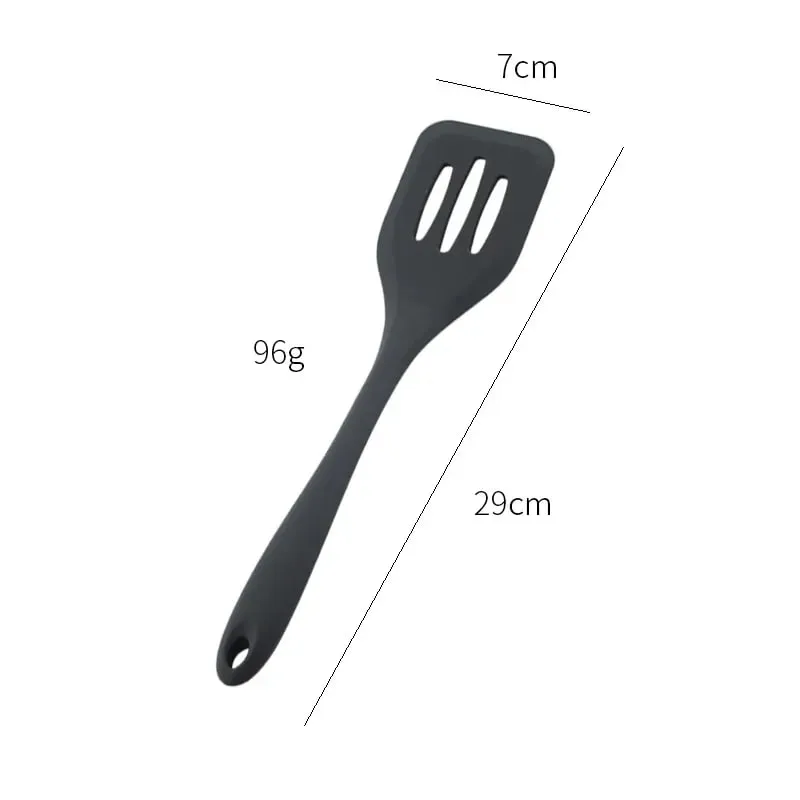 Egg Fish Frying Pan Scoop Silicone Turners Cooking Utensils Spatula Fried Shovel Gadgets Kitchen Tools Cooking Accessories
