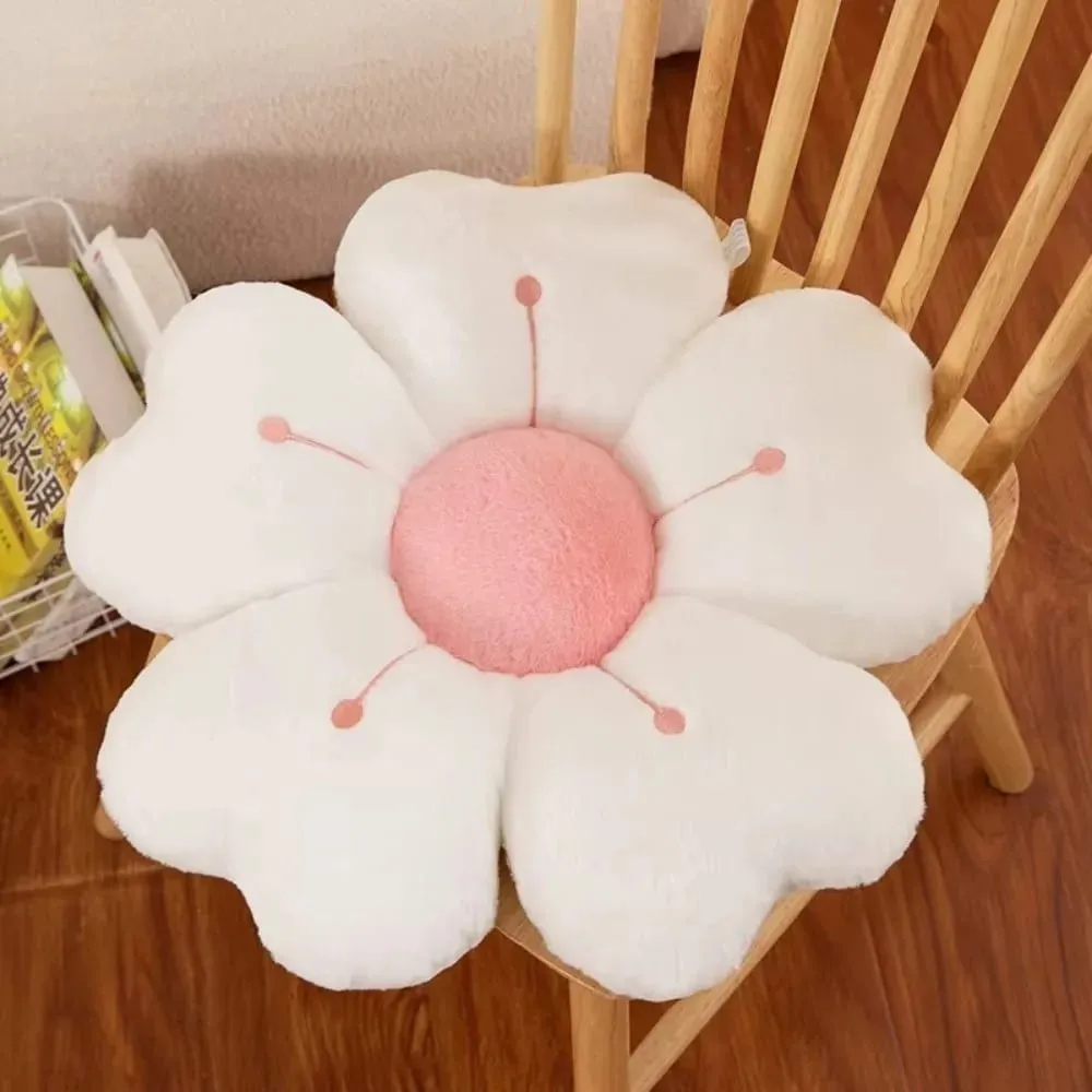 Soft Flower-Shaped Throw Pillow Cute Mattress Comfortable Sofa Decor Cushion Floor Cushion Chair Cushion Gift