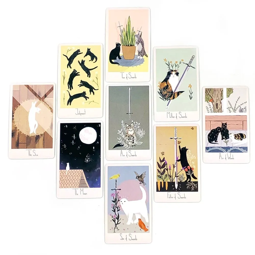 New Tarot Oracle Leisure Entertainment Card Family Gathering Divination Deck Board Playing Game Collect Hobby Cards Gifts