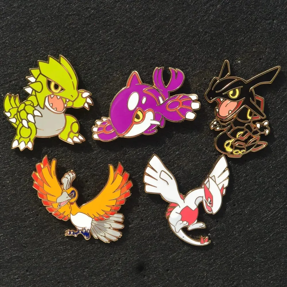 Pin Enamel Pokemon Lencana Anime Pin Kerah Bros Permainan Anime Lucu untuk Ransel Pakaian Hadiah Souvenir Perhiasan untuk Teman — image 4