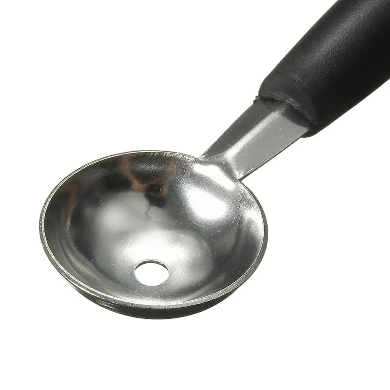 1PC Multi functional ice cream scoop Stainless steel double headed fruit ice cream scoop Watermelon Ball Digger Kitchen tools — image 6