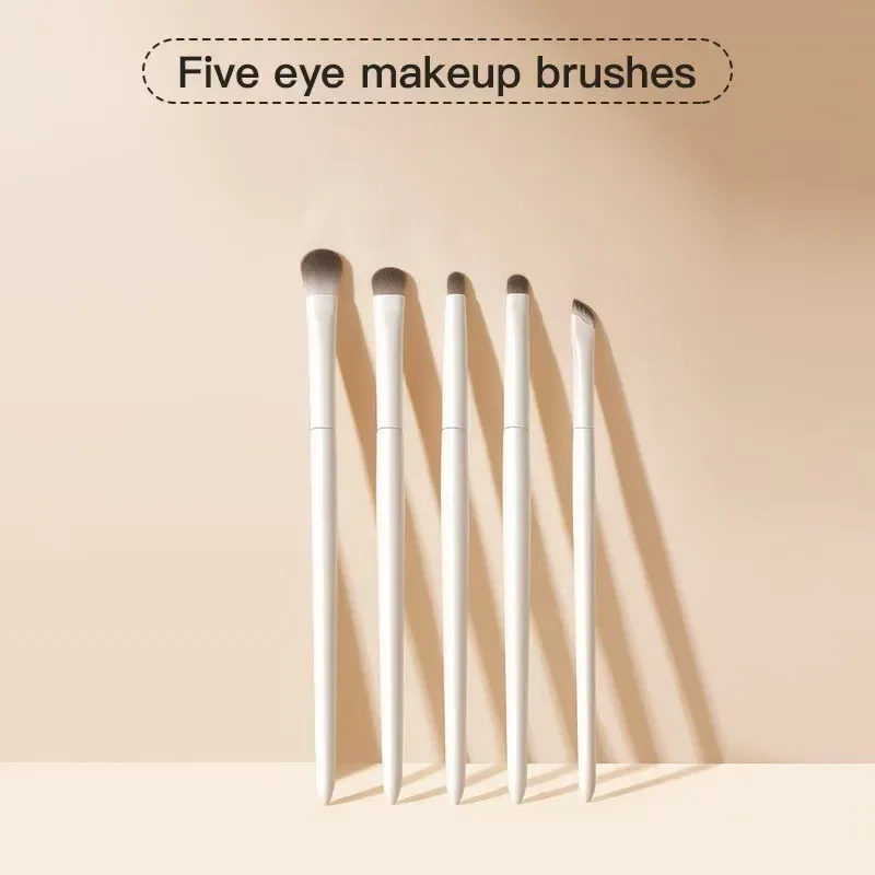 Eye Makeup Brush Set for Beginners Professional Makeup Brush Under-Eye Detail Cosmetic Brushes Kit Eyebrow Crease Shader