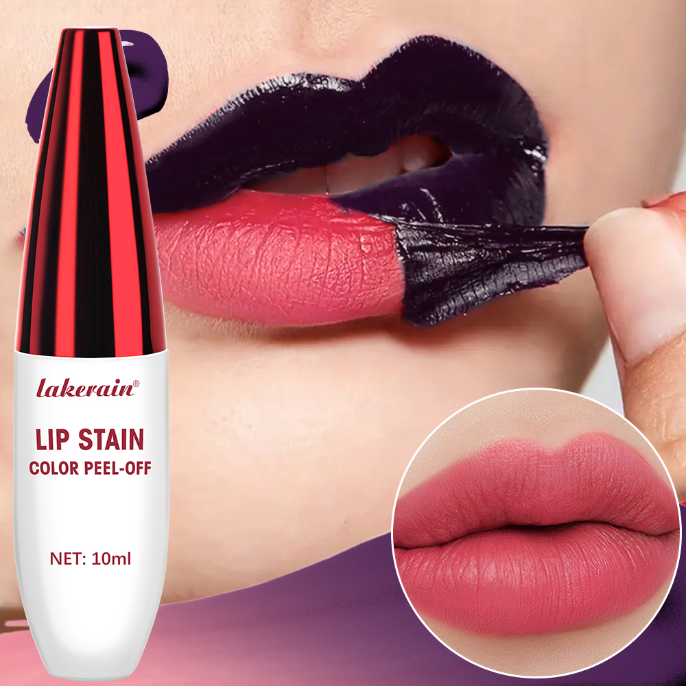 Lip Stain Peel Off Matte Lipstick for Lips Stick 24 Hours Water Resistant Lipsticks Free Shipping Cheap Lip Gloss Makeup Ink