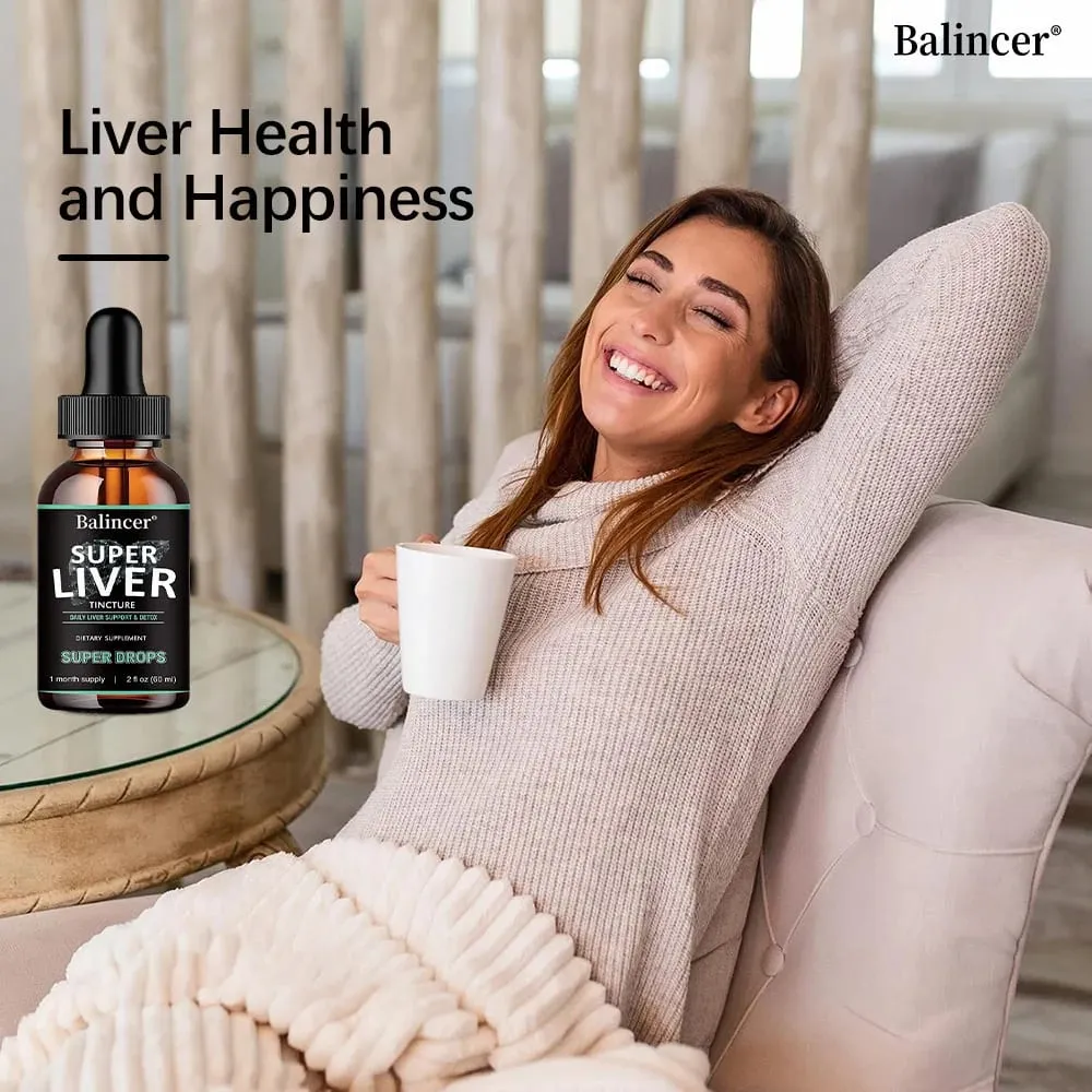 Super Liver Support with Milk Thistle - All Natural Liver Cleanse Detox & Repair Aid - Liquid Herbal Supplements