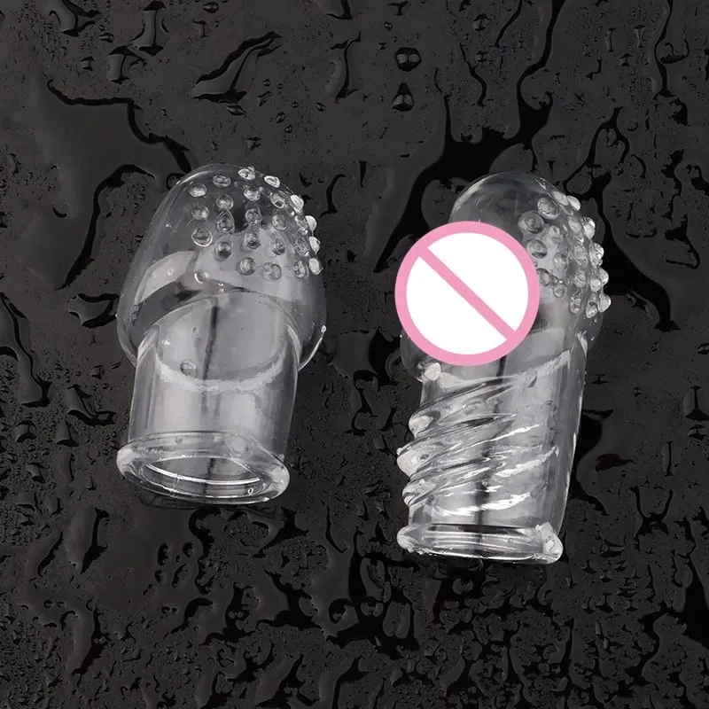 Penis Sleeve Male Masturbator Delay Lasting Glans Trainer Portable Stimulator Penis Massager Soft Adult games sex Erection Toys