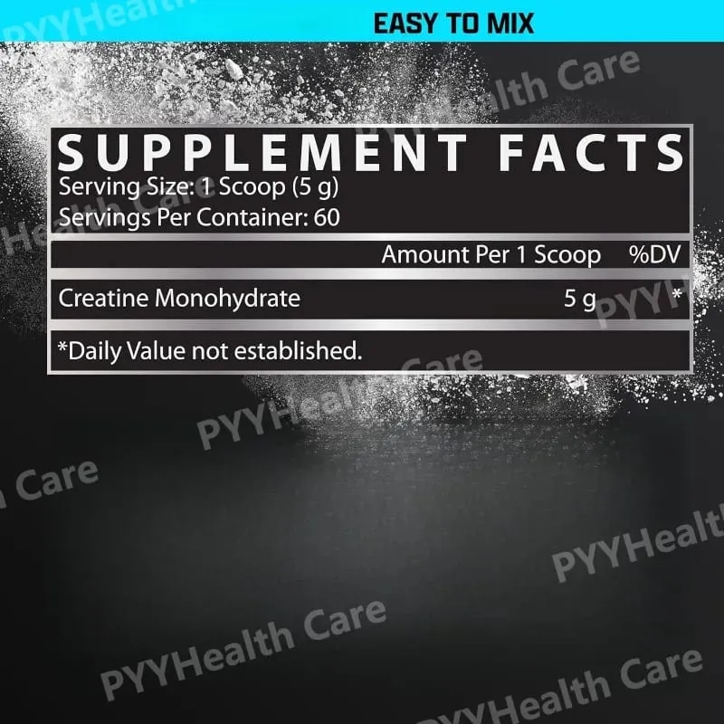 Creatine Monohydrate Powder 60 Servings | Unflavored 5G Micronized Creatine Powder for Strength Support 300g