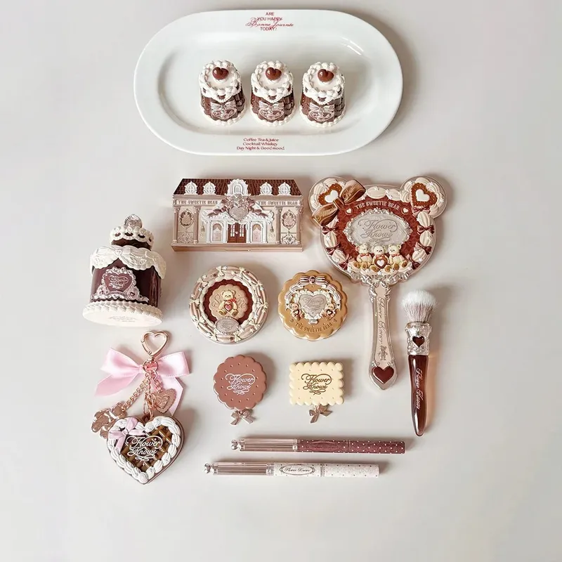 Sweety Bear Cookie Collection Viral Make Kit Lip Gloss Cream Blush Concealer — image 2
