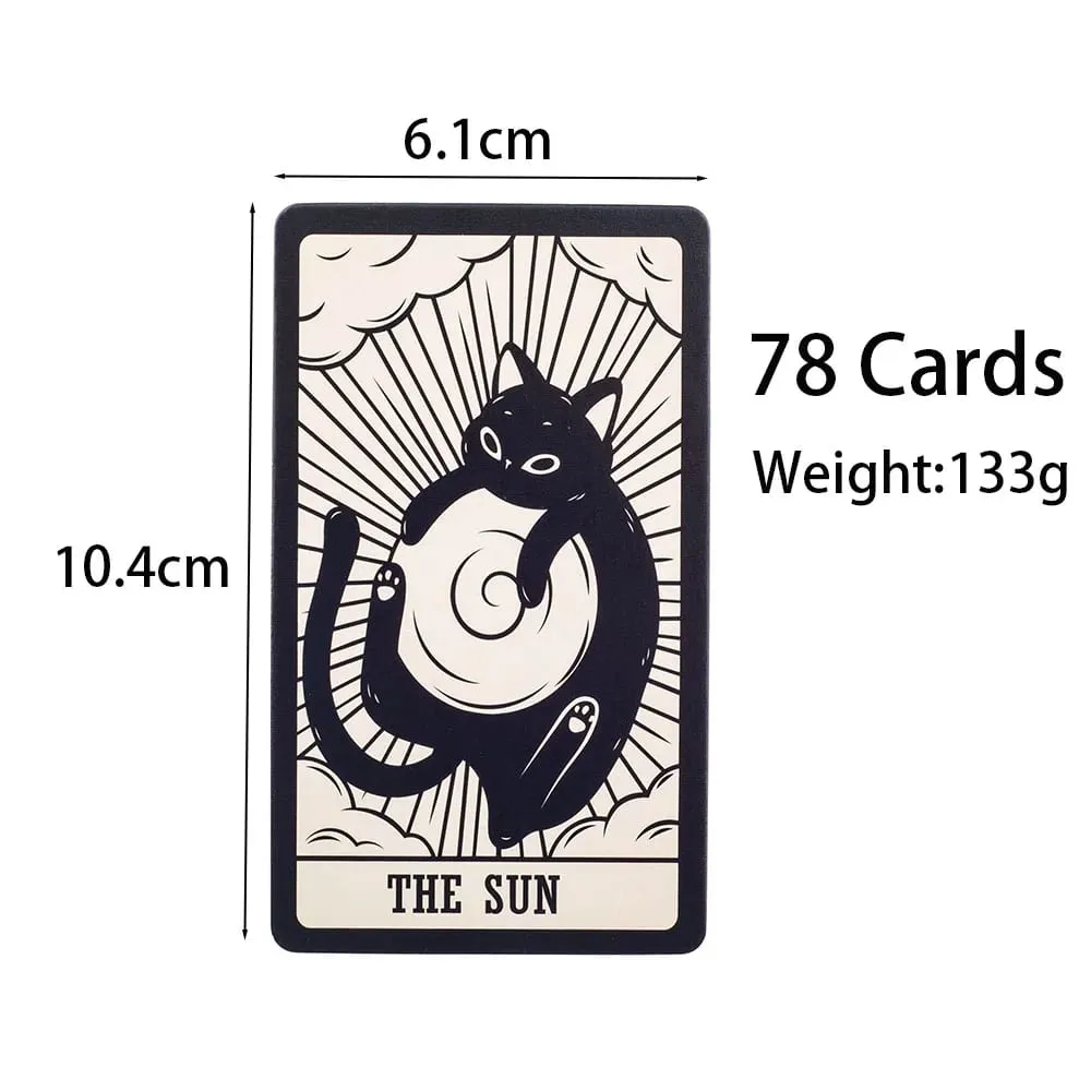 78 Card Deck Kitten Tarot Oracle Card Fate Divination Leisure Entertainment Family gatherings Tarot Card Game — image 5