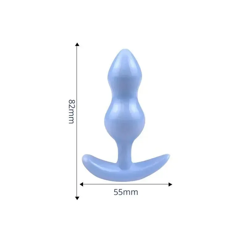 3 Size Anal Plug Silicone Butt Plug Dildo Masturbation Vaginal Plug Sex Toys for Women Couple Anal Dilator Toys Adult Shop